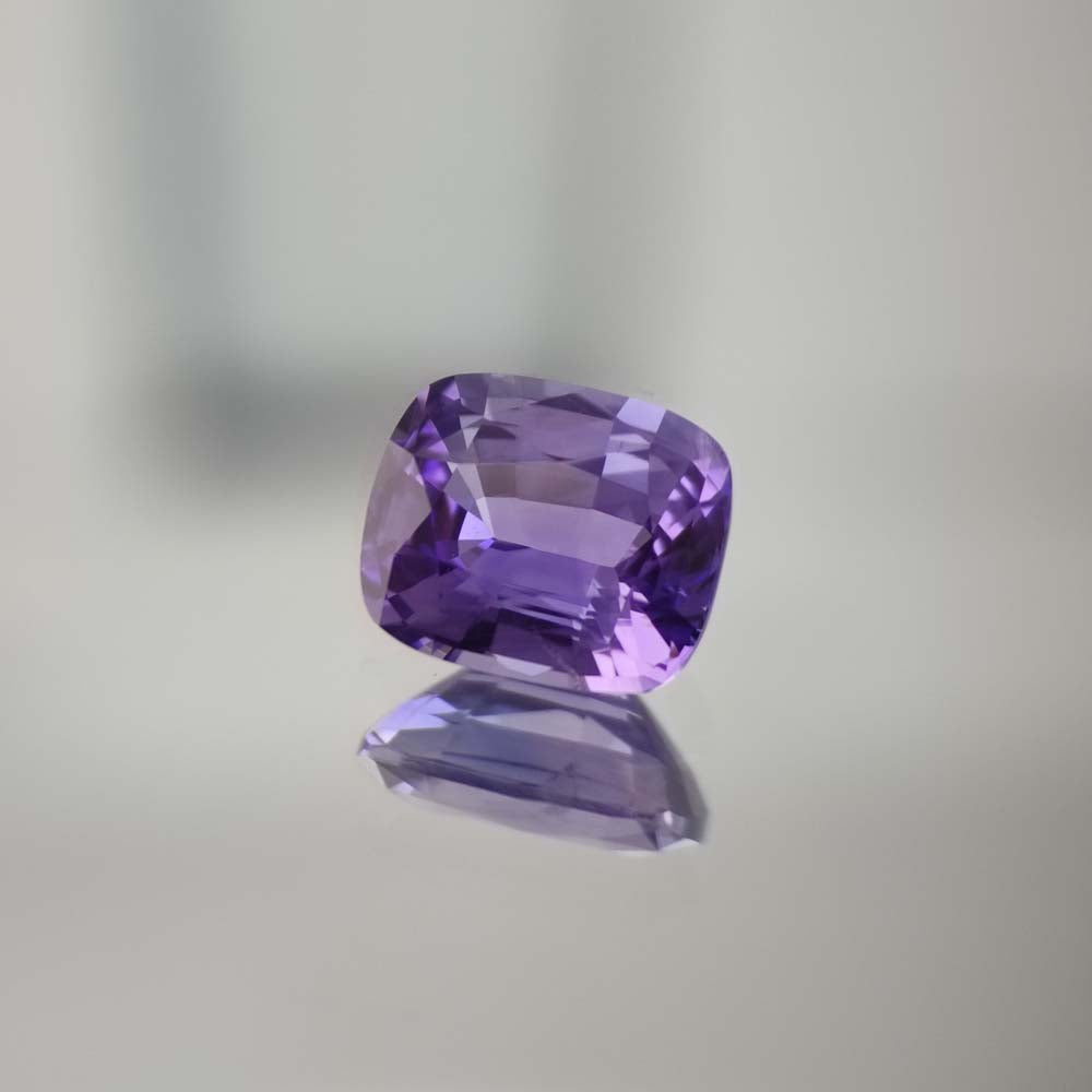 3.30ct Natural UNHEATED Heart Cut Purple Sapphire